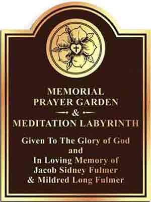 church plaque, church plaques, religious plaques